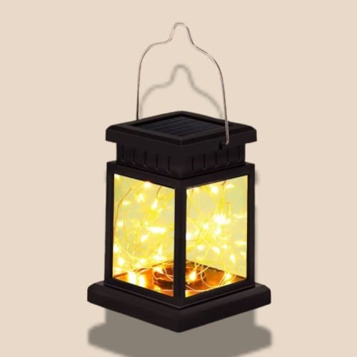 Lanternes Solaires Carré à Poser | maisondesluminaires