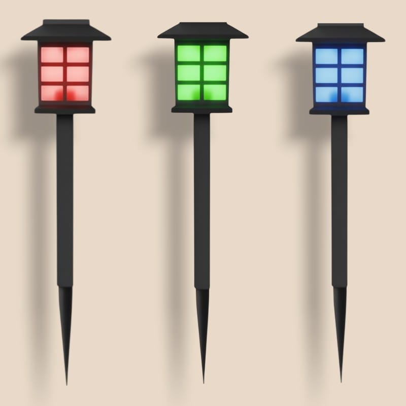 Lampe Solaire Avec Interface Grillagée | maisondesluminaires