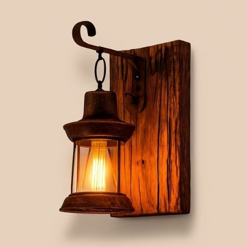 Applique Murale En Forme De Lanterne | maisondesluminaires