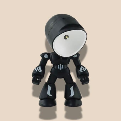 Mini Veilleuse En Forme De Robot | maisondesluminaires