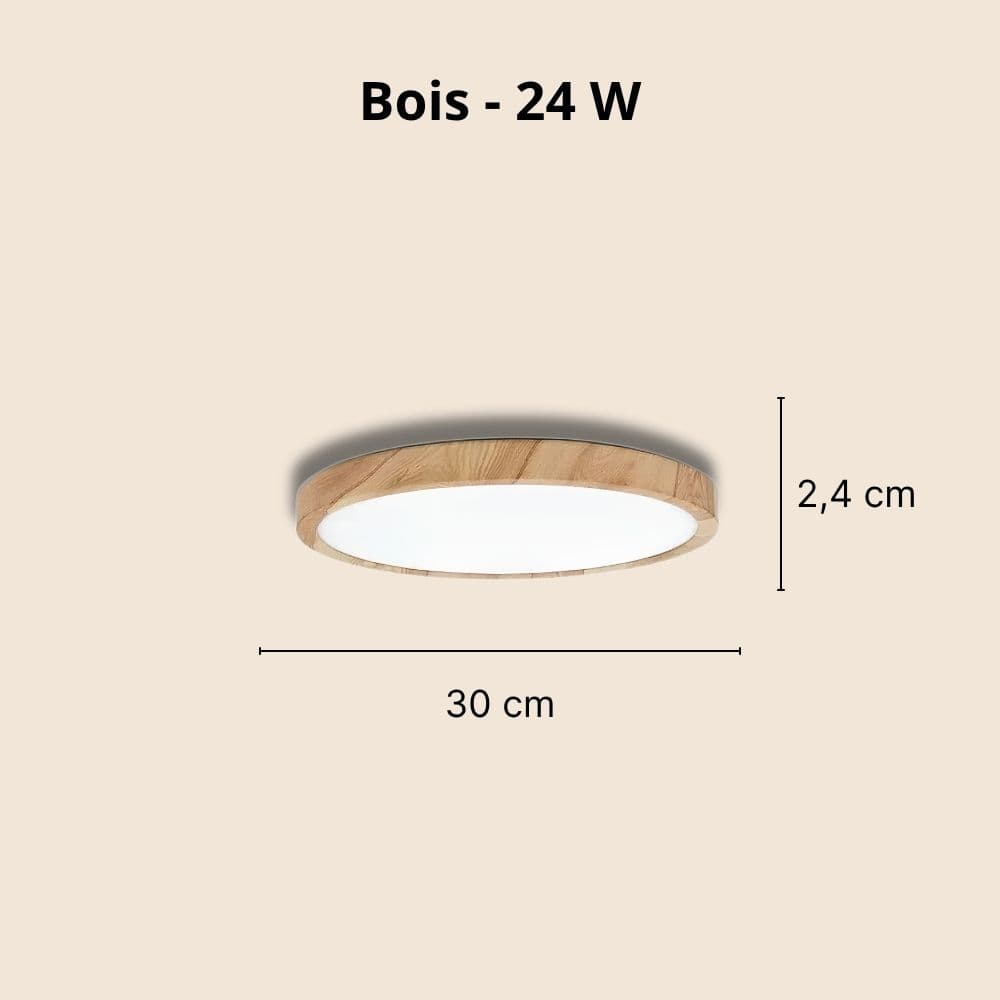 Plafonnier | Le Brillant (Bois) | maisondesluminaires