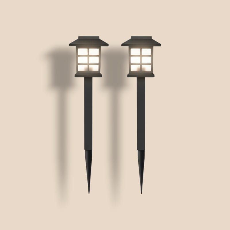 Lampe Solaire Avec Interface Grillagée | maisondesluminaires