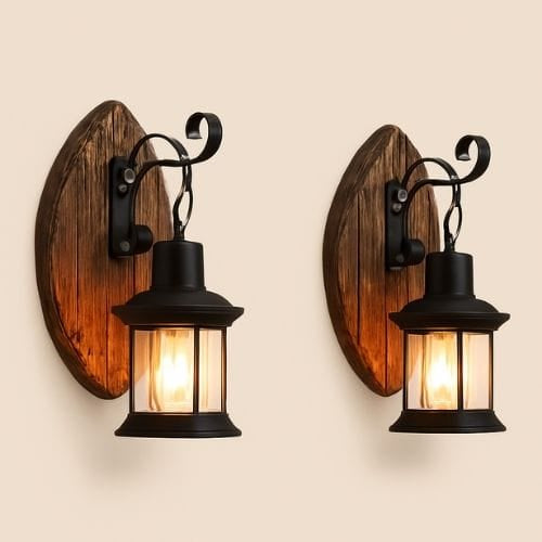 Applique Murale En Forme De Lanterne | maisondesluminaires