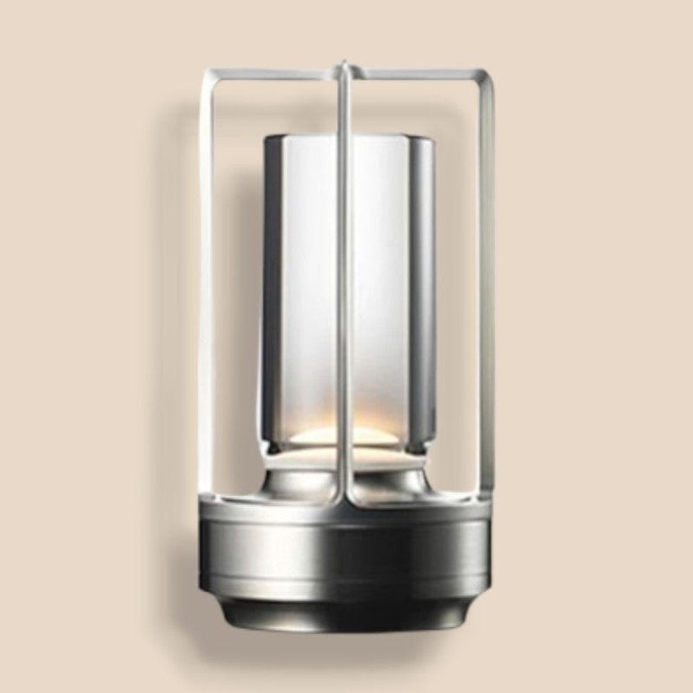 Argent Lampe à Poser | Le Flambeau | maisondesluminaires
