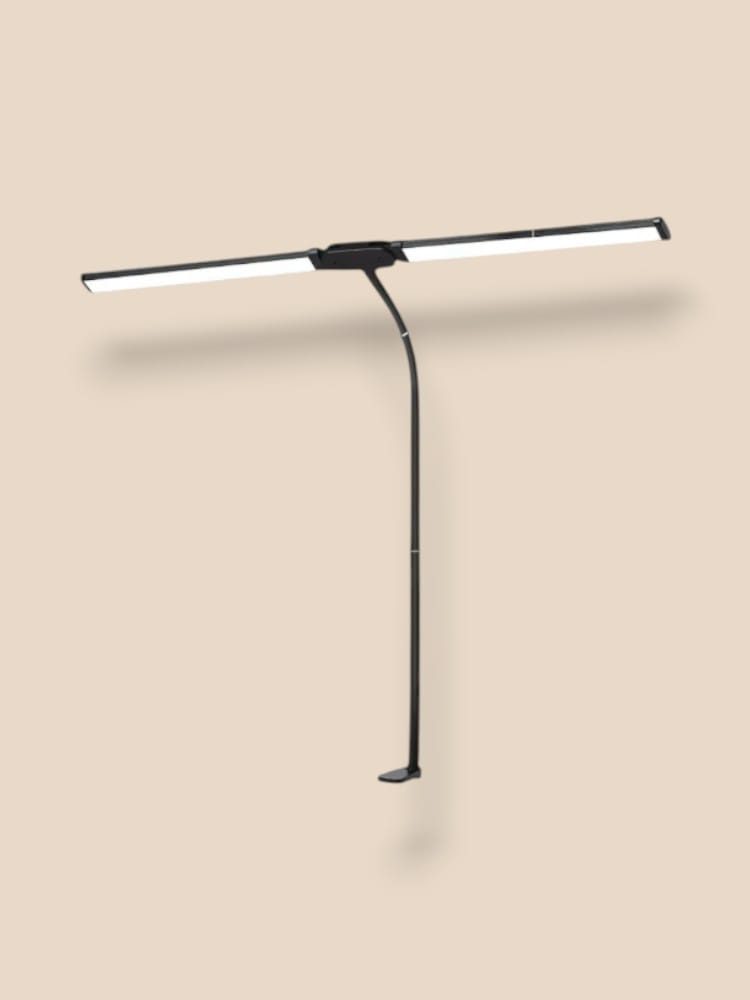 Lampe De Bureau à Deux Diffuseurs De Lumière | maisondesluminaires