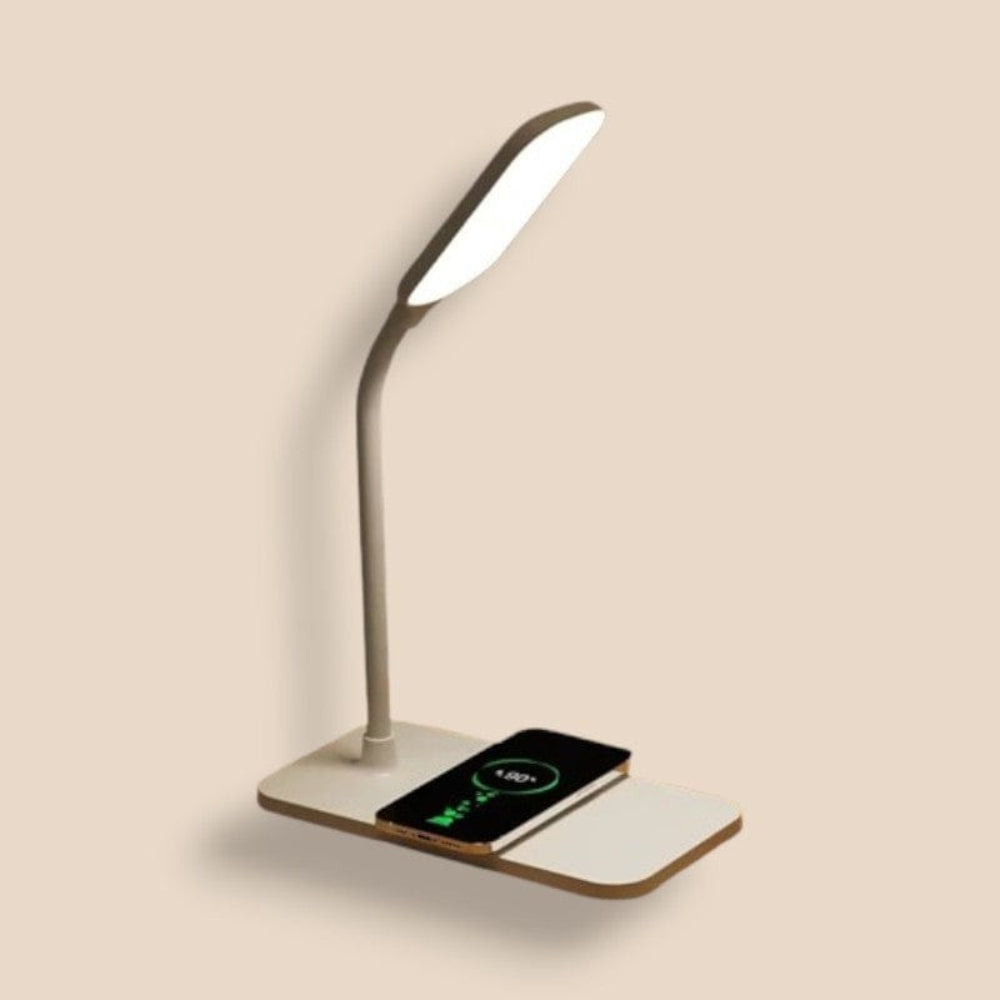 Lampe De Bureau Avec Charge Sans Fil Intégré | maisondesluminaires