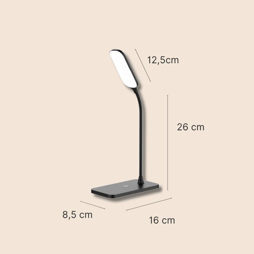 Lampe De Bureau Avec Charge Sans Fil Intégré | maisondesluminaires