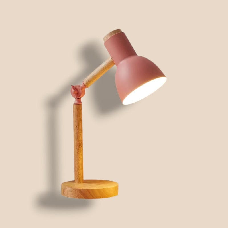 Rose / UE Lampe De Bureau En Bois | maisondesluminaires