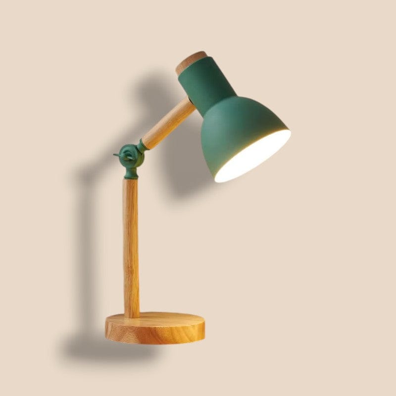 Vert / UE Lampe De Bureau En Bois | maisondesluminaires