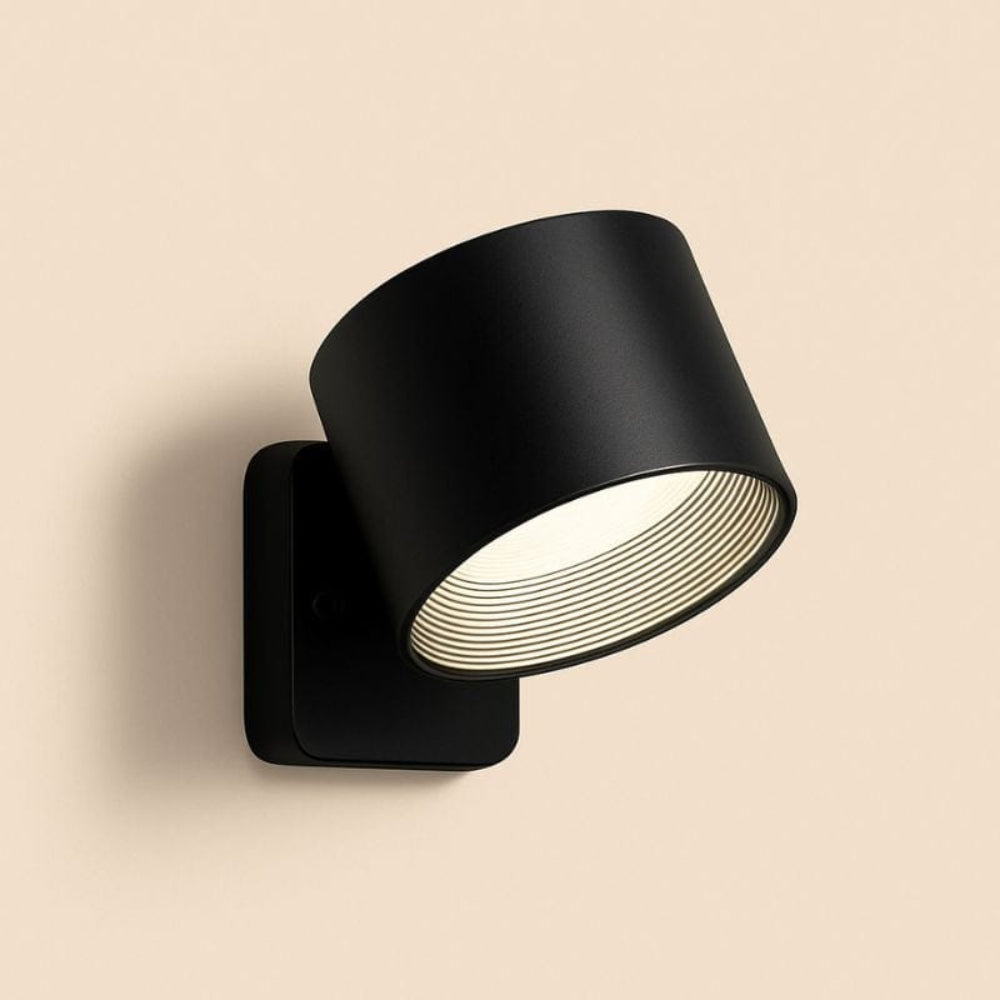 Noir - 1 Pièce Lampe de Chevet Murale (Rotation 360°) | maisondesluminaires