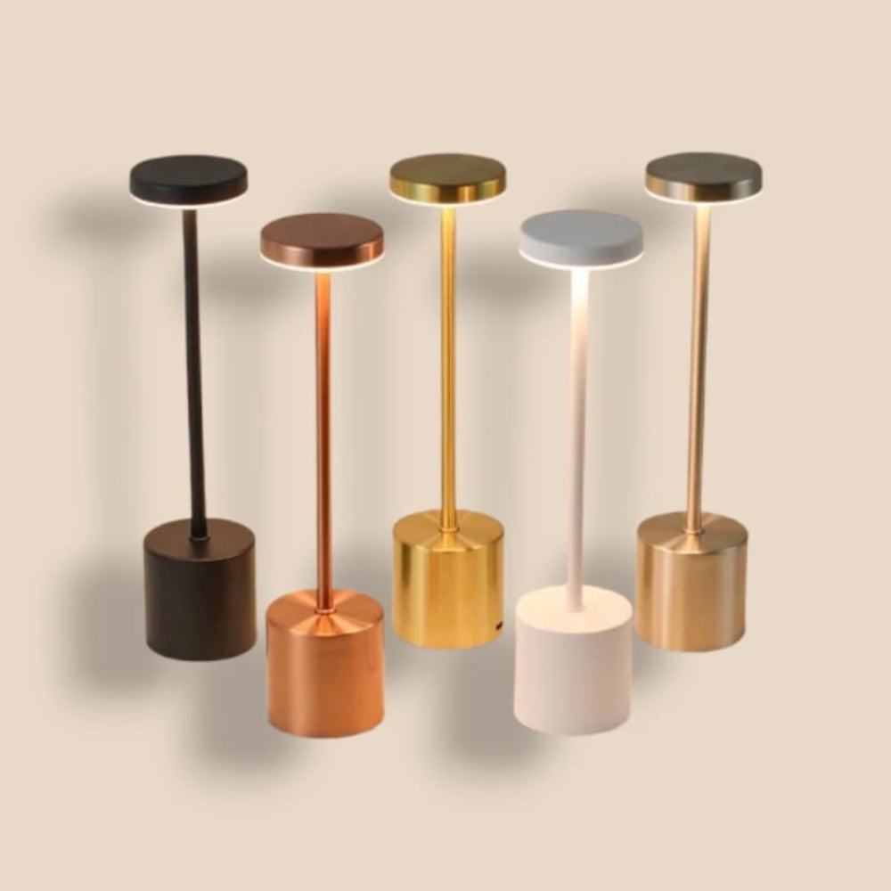 Lampe de Table Rechargeable à Corps Fin | maisondesluminaires