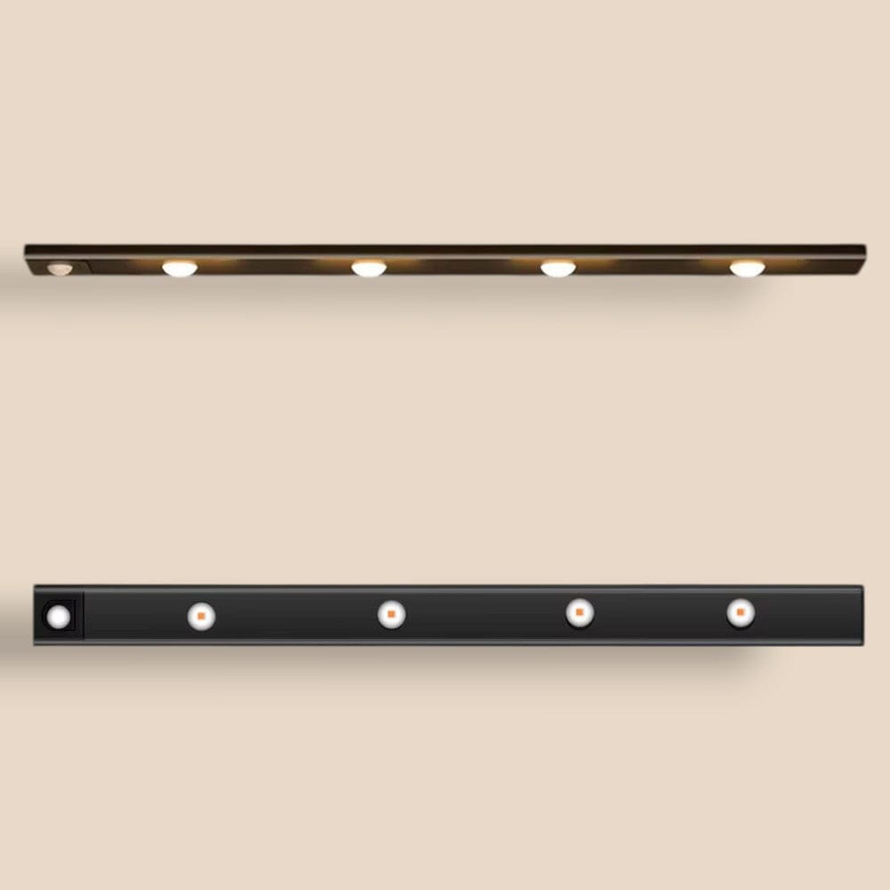 4 Spots / Noir 50cm Lampe Murale | La Garde-Robe | maisondesluminaires