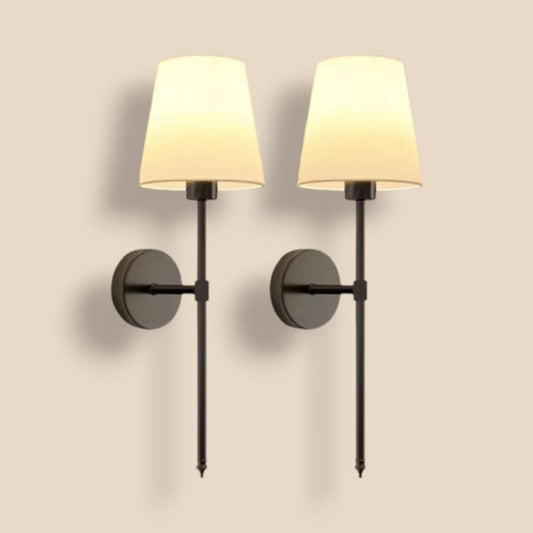 Noir - 2 Pièces Lampe Murale| Les Potences | maisondesluminaires