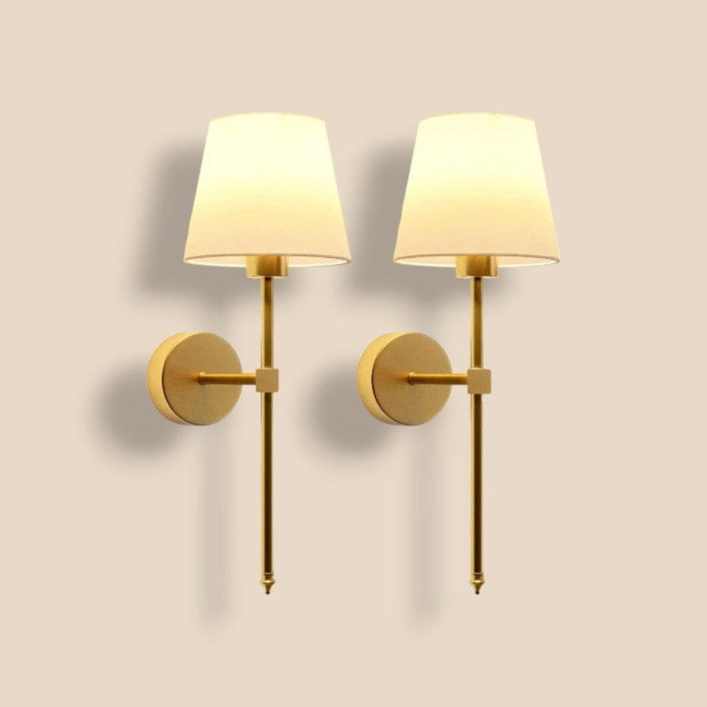 Or - 2 Pièces Lampe Murale| Les Potences | maisondesluminaires