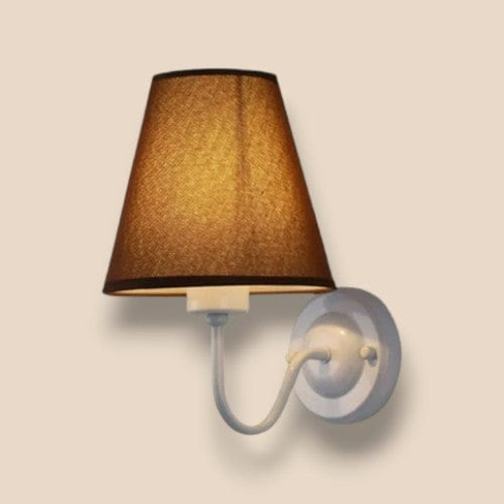 Marron - Blanc Lampe Murale Vintage | La Vie de Château | maisondesluminaires