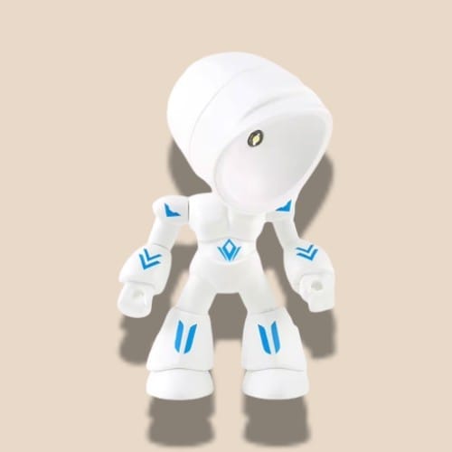 Mini Veilleuse En Forme De Robot | maisondesluminaires