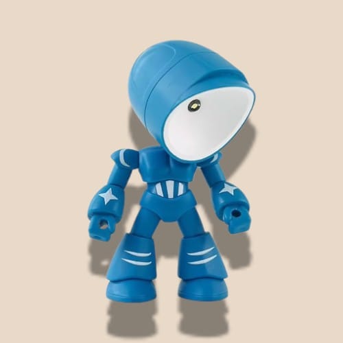 Mini Veilleuse En Forme De Robot | maisondesluminaires