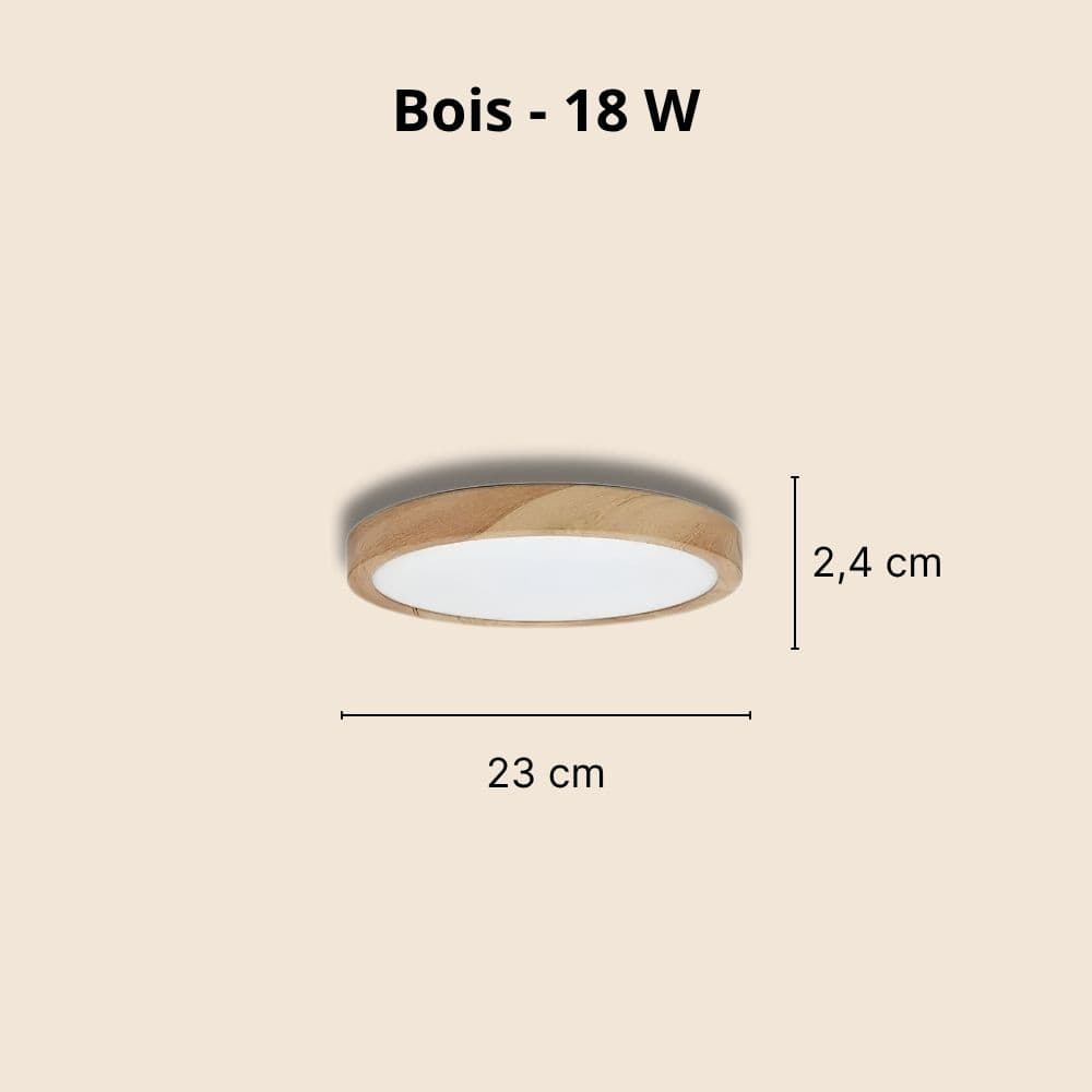 Plafonnier | Le Brillant (Bois) | maisondesluminaires