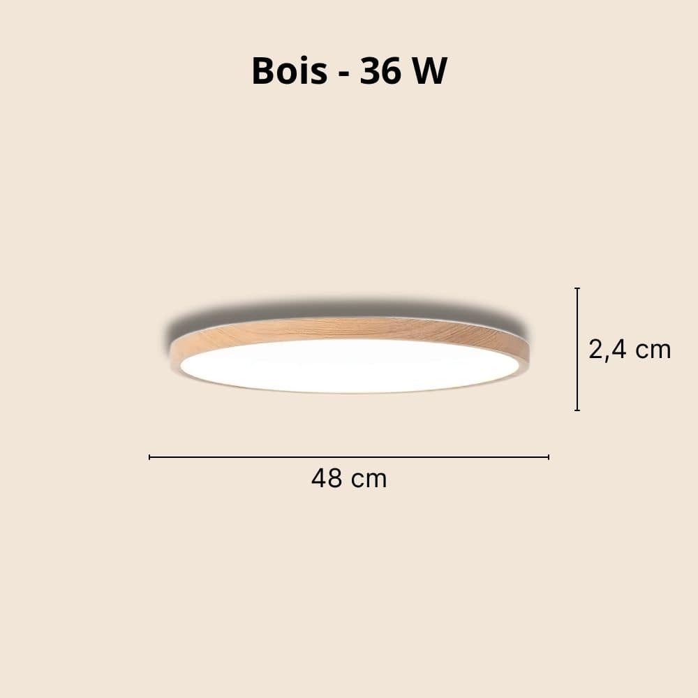 Plafonnier | Le Brillant (Bois) | maisondesluminaires