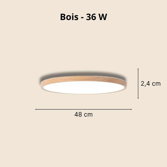 Plafonnier | Le Brillant (Bois) | maisondesluminaires