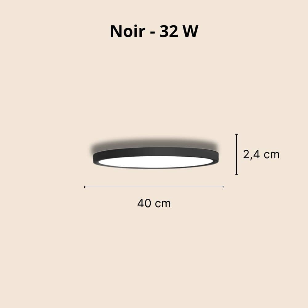 Plafonnier | Le Brillant (Noir) | maisondesluminaires
