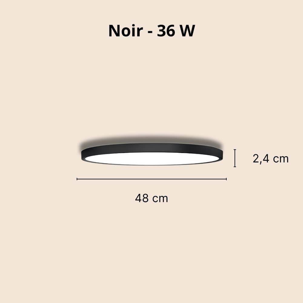 Plafonnier | Le Brillant (Noir) | maisondesluminaires