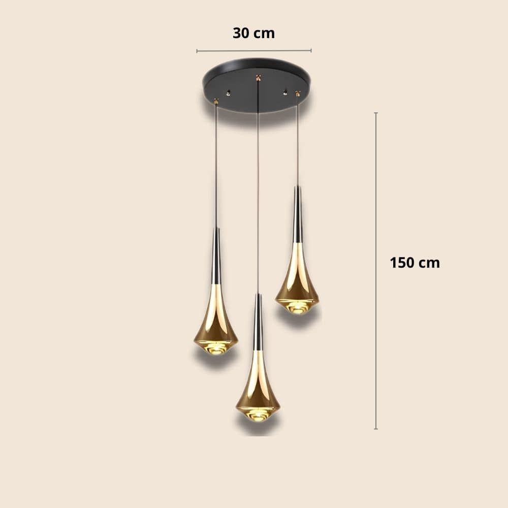 Plafonnier | Le Trio De Sceptre | maisondesluminaires