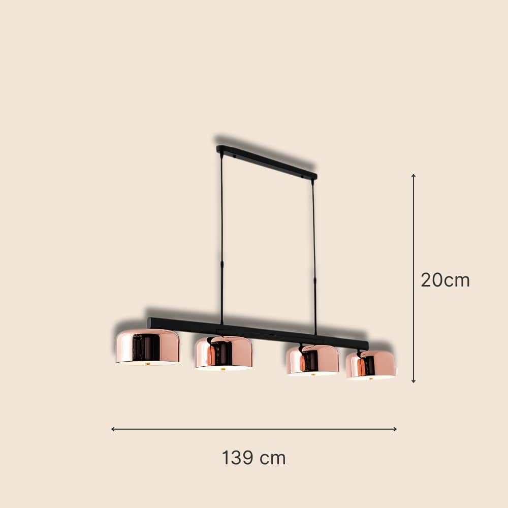 Plafonnier | Les Demi-Pôles | maisondesluminaires