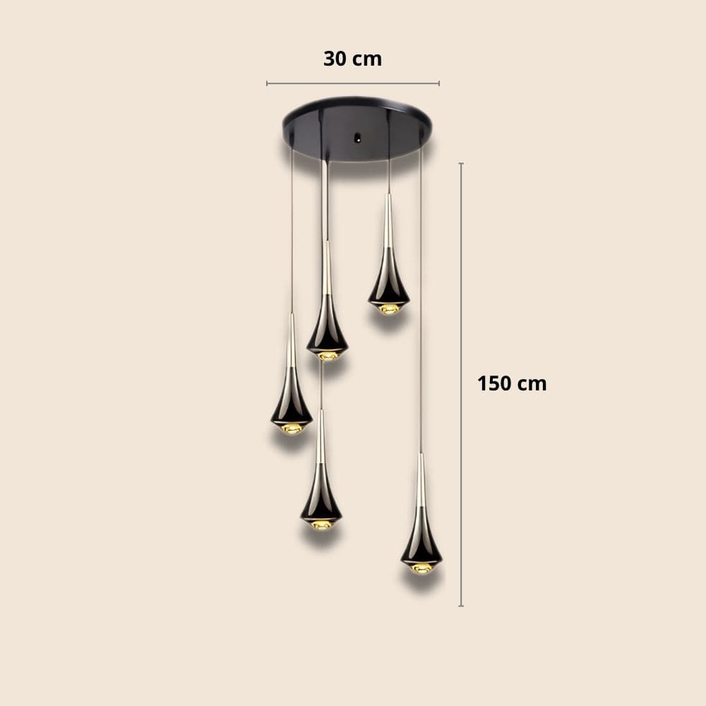Plafonnier | Quinque De Sceptre | maisondesluminaires