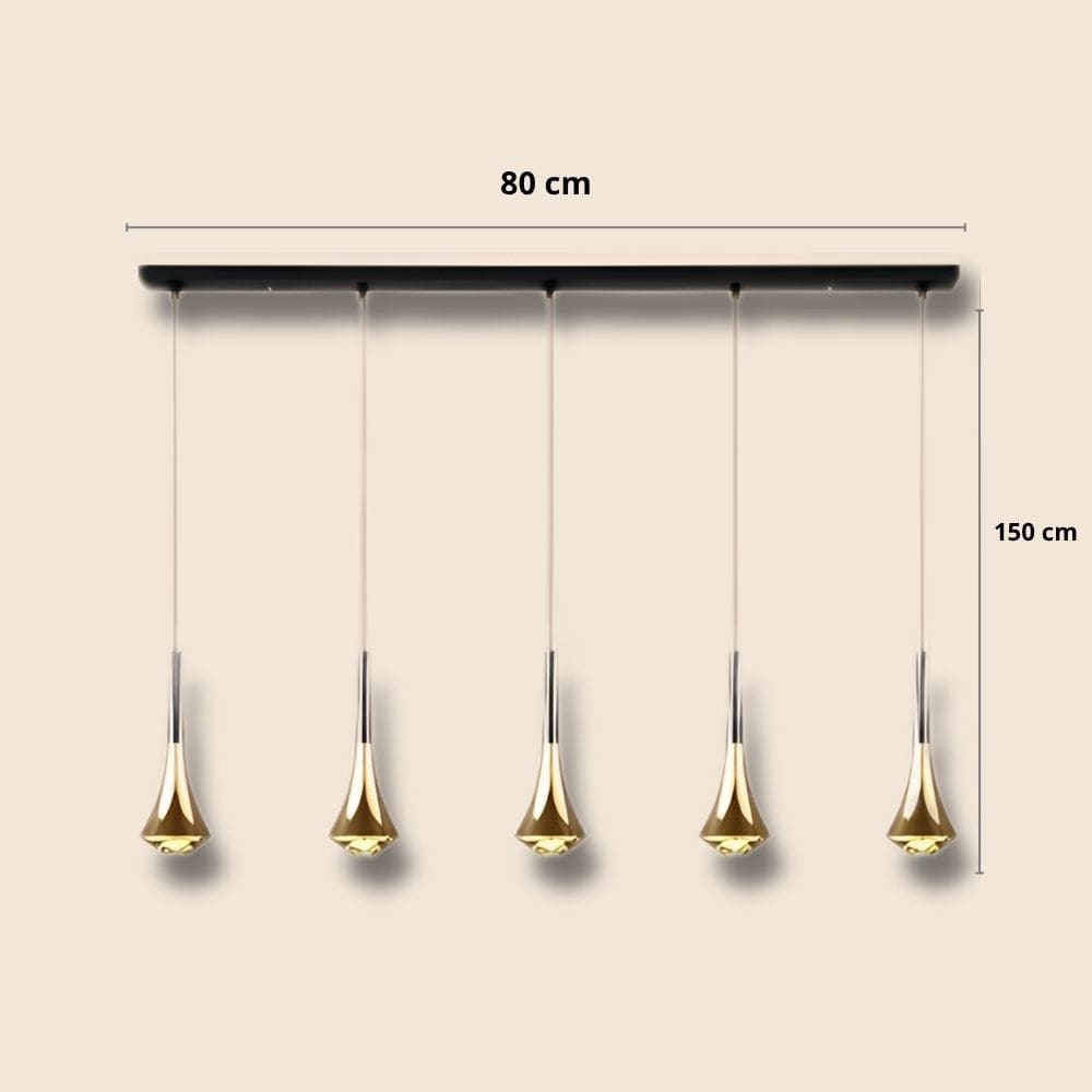 Plafonnier | Quinque De Sceptre | maisondesluminaires