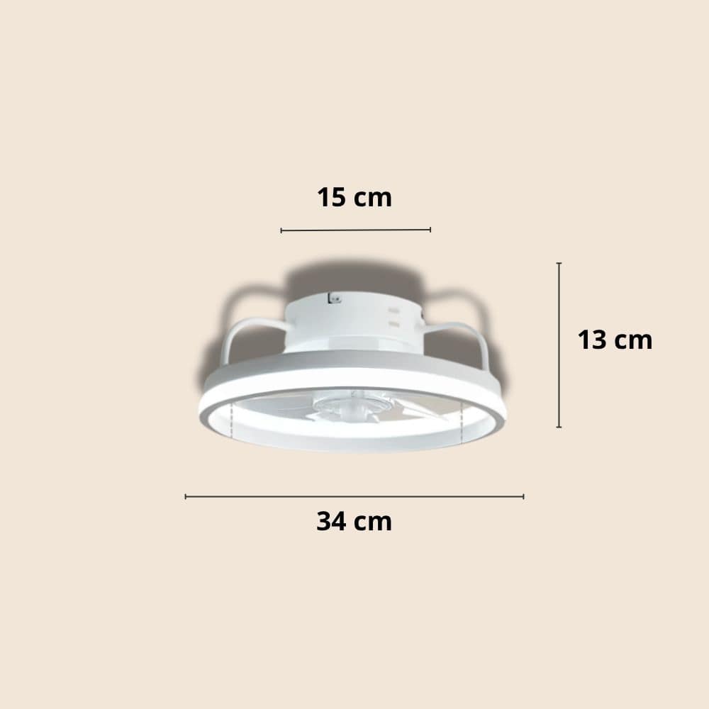 Plafonnier Ventilateur | Le Souffle Avant-Gardiste | maisondesluminaires