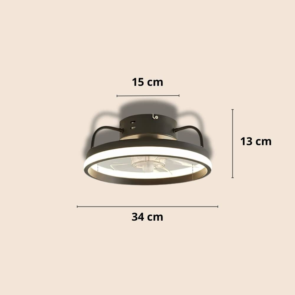 Plafonnier Ventilateur | Le Souffle Avant-Gardiste | maisondesluminaires