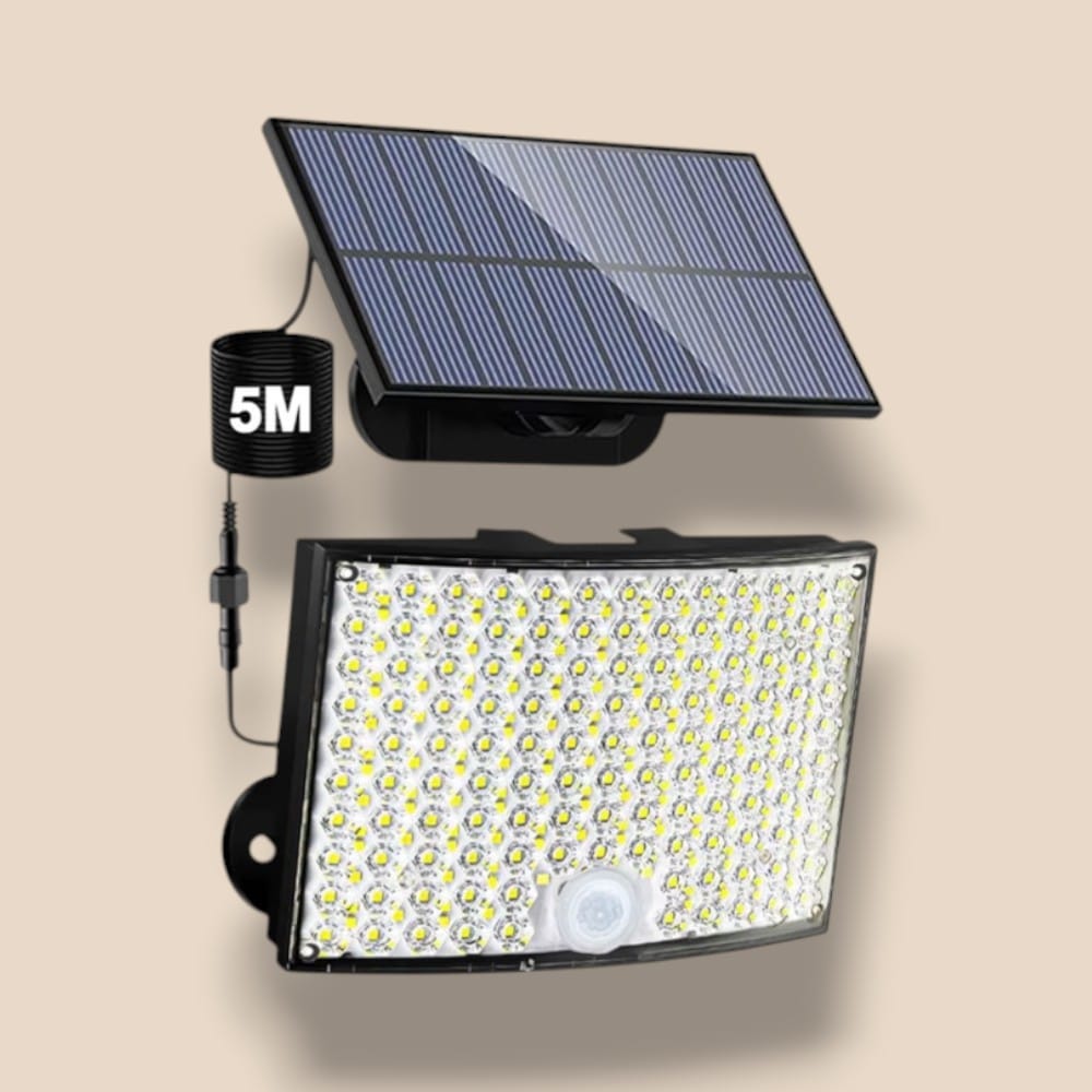 Projecteur Solaire à 348 LED | maisondesluminaires