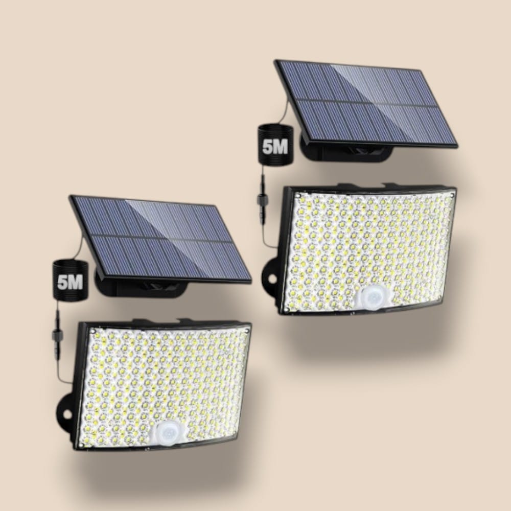 Projecteur Solaire à 348 LED | maisondesluminaires