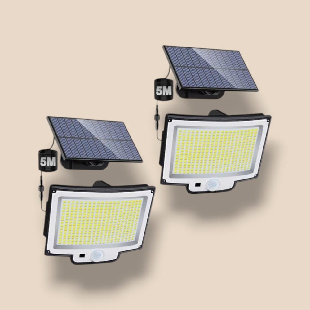 Projecteur Solaire à 348 LED | maisondesluminaires