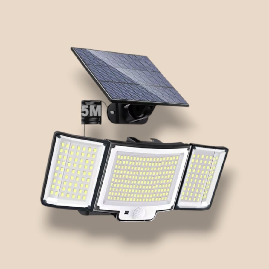Projecteur Solaire à 348 LED | maisondesluminaires