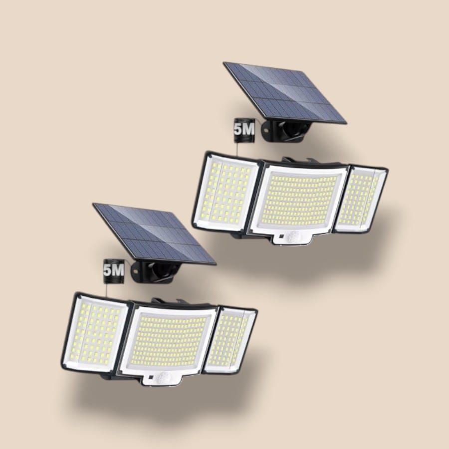 Projecteur Solaire à 348 LED | maisondesluminaires