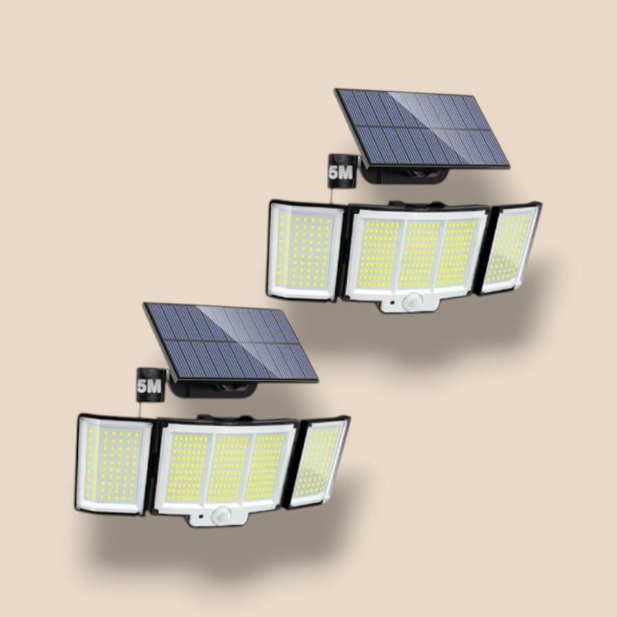 Projecteur Solaire à 348 LED | maisondesluminaires